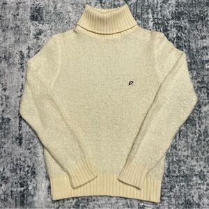 Vintage 1980’s Arnold Palmer Cream Turtleneck Sweater